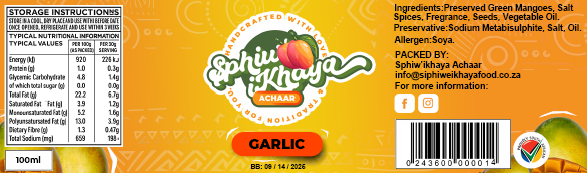 garlic sticker